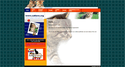 Desktop Screenshot of catlove.org